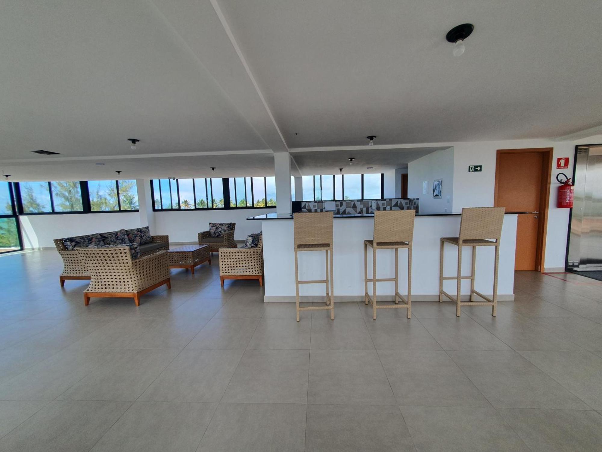 Flat Mobiliado A 15 M Da Praia Ipojuca Esterno foto